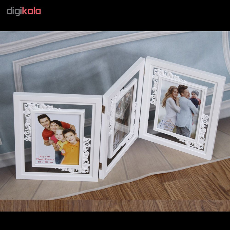 قاب عکس طرح پارتیشن کد 12523 سایز 13×18 سانتی متر