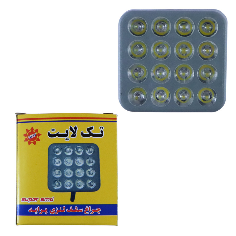 چراغ سقف خودرو تک لایت مدل prs05 مناسب برای پراید