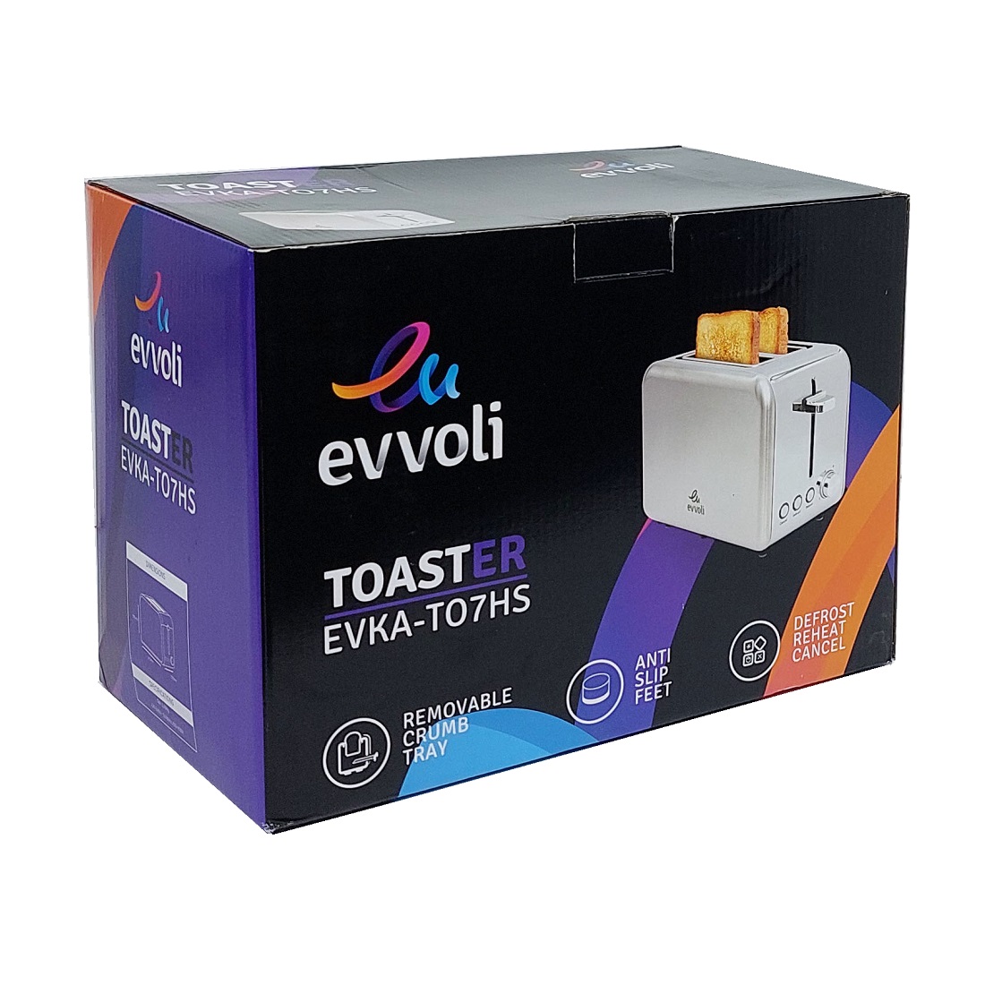 توستر ایوولی مدل EVKA-T07HS