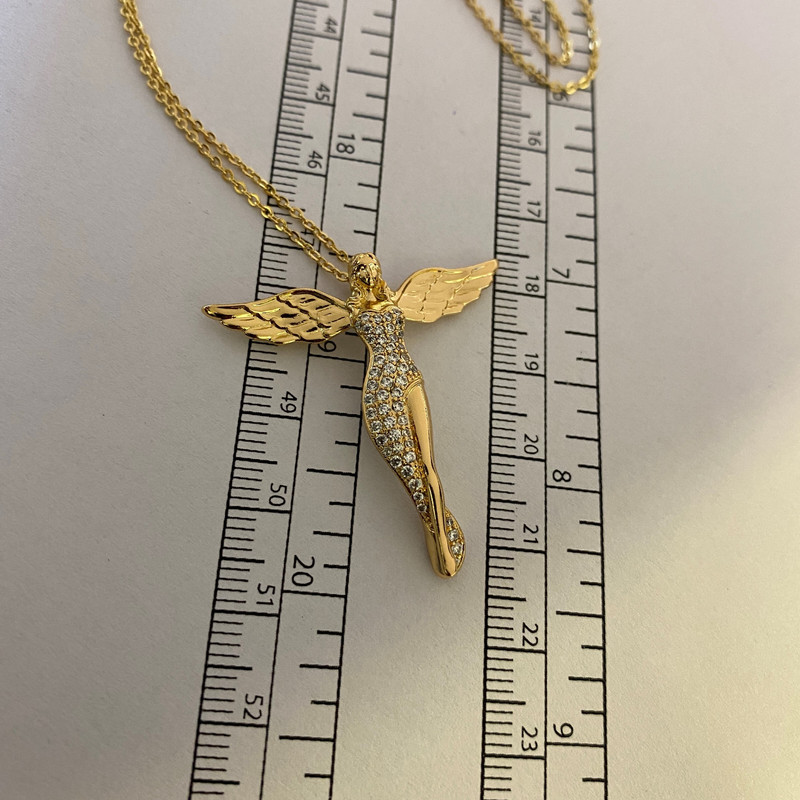 گردنبند زنانه ژوپینگ مدل فرشته کد N3135