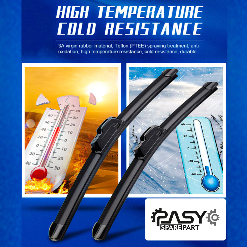  تیغه برف پاک‌کن پاسیکو مدل FLAT PRO مناسب برای پراید هاچبک بسته 2 عددی