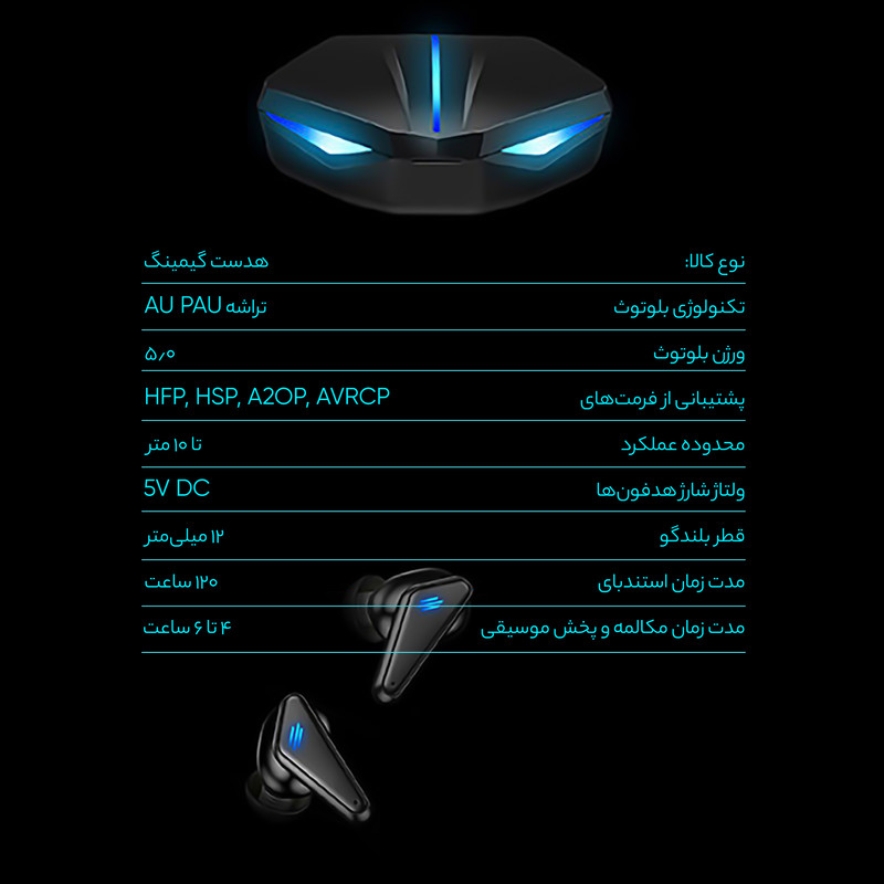 هدفون بلوتوثی مدل K55