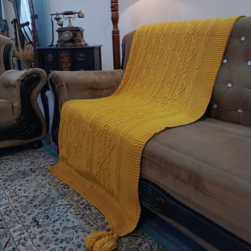 شال مبل و تخت مدل دنیز سایز 172×142 سانتی متر