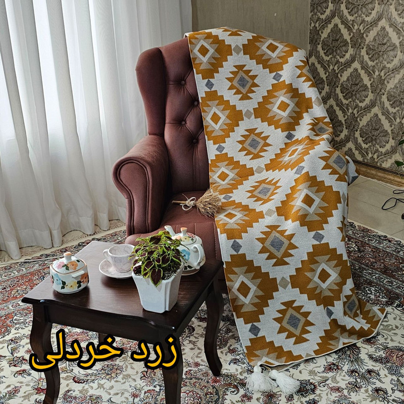 شال مبل و تخت مدل فروغ سایز 140×175 سانتی متر 