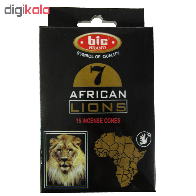 عود خوشبو کننده بیک مدل African Lions مجموعه 2 عددی