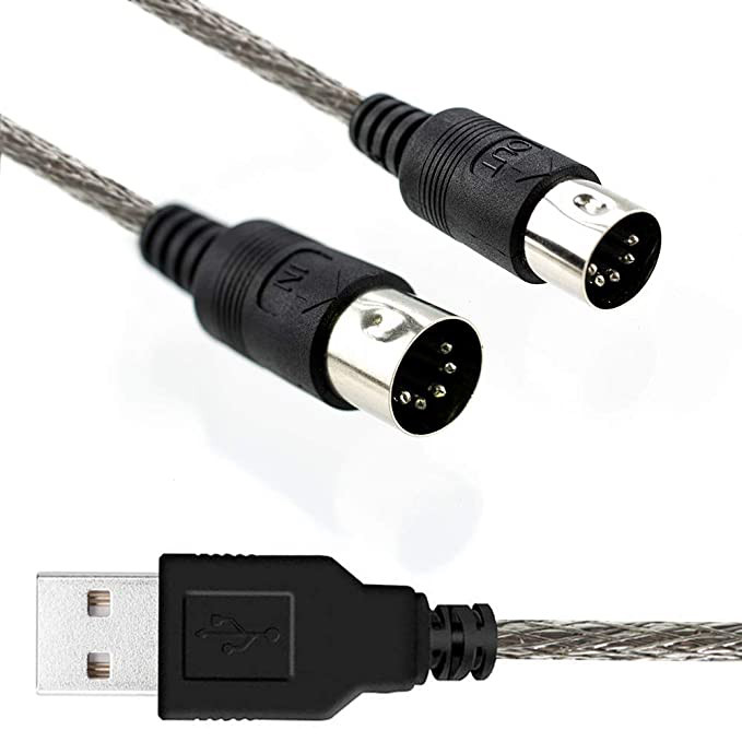 کابل تبدیل midi به USB مدل AM01