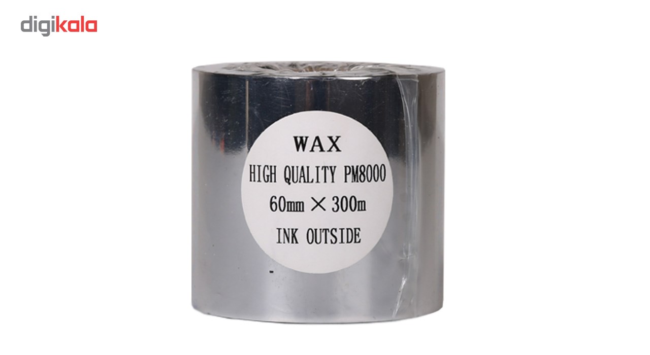 ریبون پرینتر لیبل زن NP مدل Wax 60mm x 300m