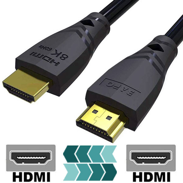  کابل HDMI بافو مدل BF-8K طول 3 متر