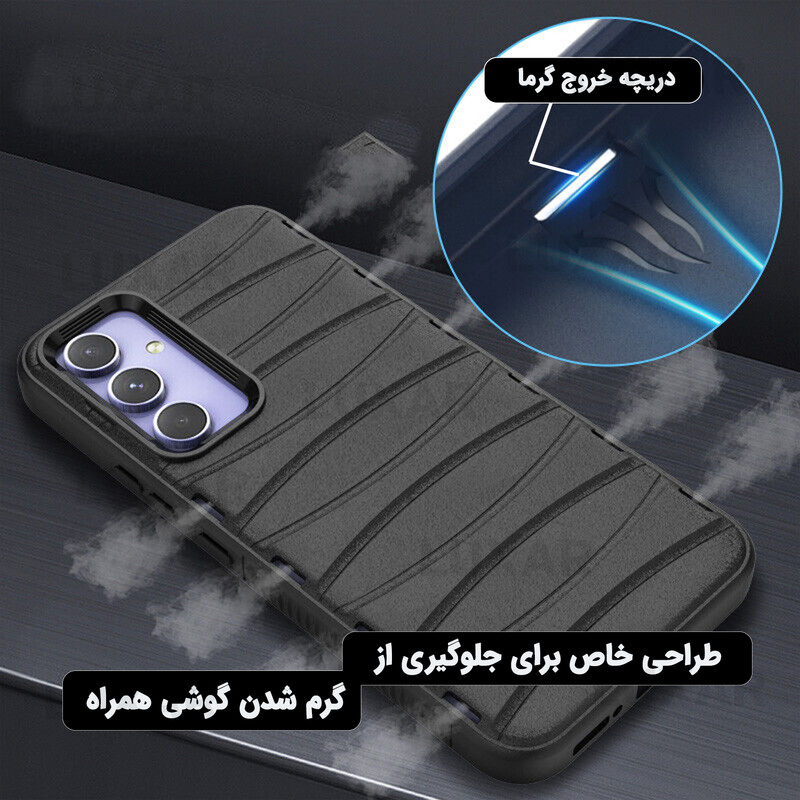 کاور لوکسار مدل Wave مناسب برای گوشی موبایل سامسونگ Galaxy A54 / A54 5G