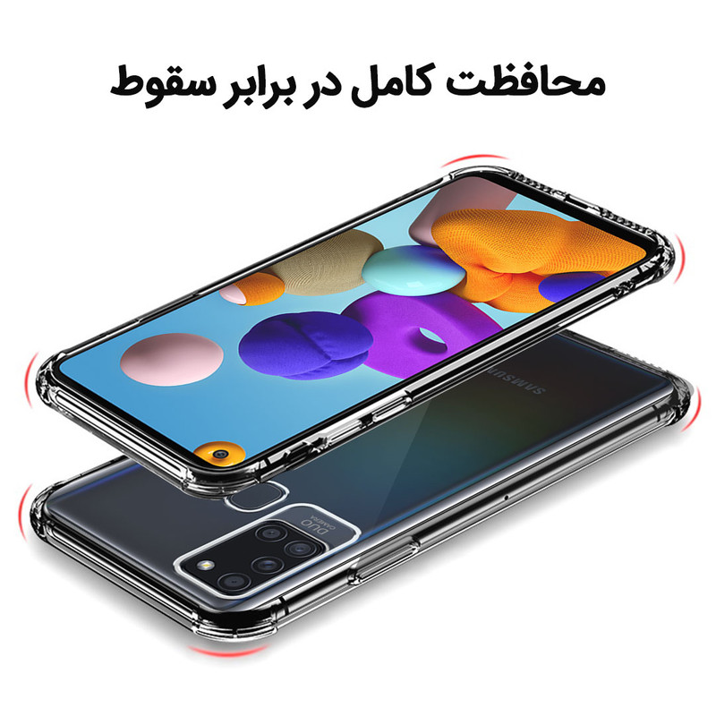  کاور لوکسار مدل UniPro-200 مناسب برای گوشی موبایل سامسونگ Galaxy A21s