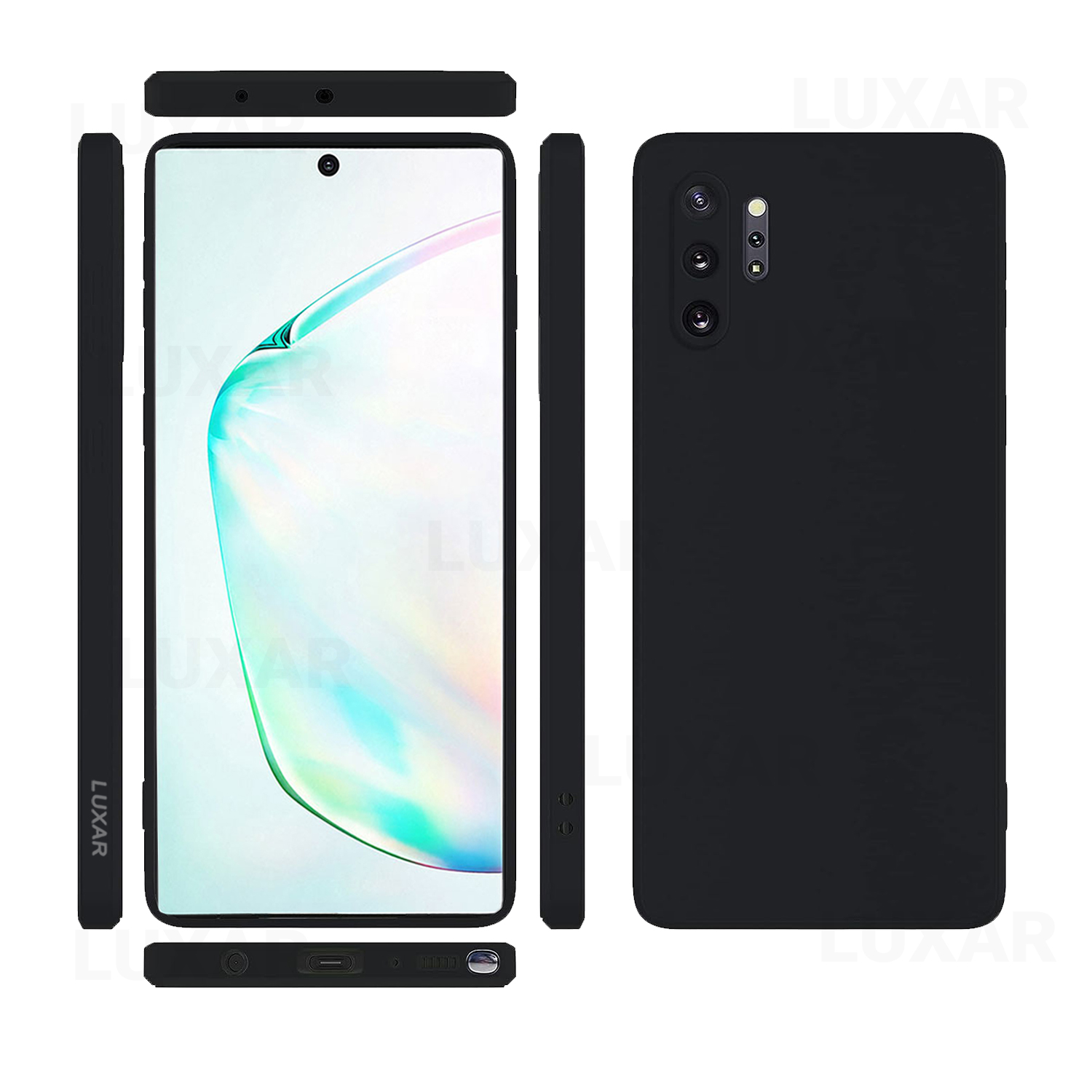  کاور لوکسار مدل سیلیکونی مناسب برای گوشی موبایل سامسونگ Galaxy Note 10 Plus