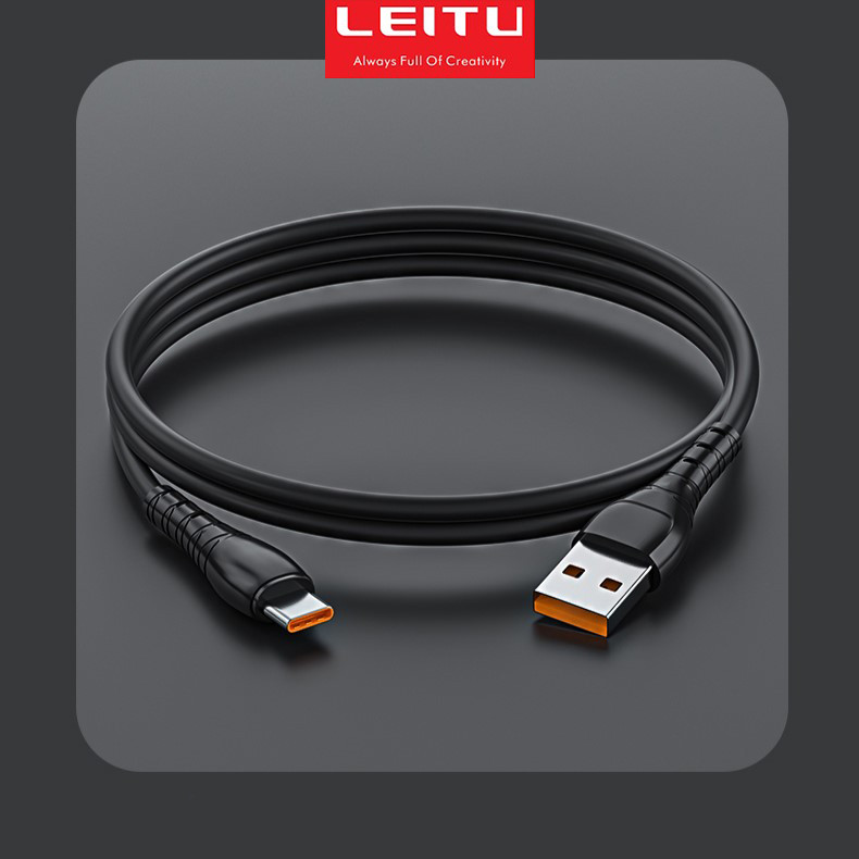 کابل تبدیل USB به USB-C لیتو مدل LD-3 طول 1 متر