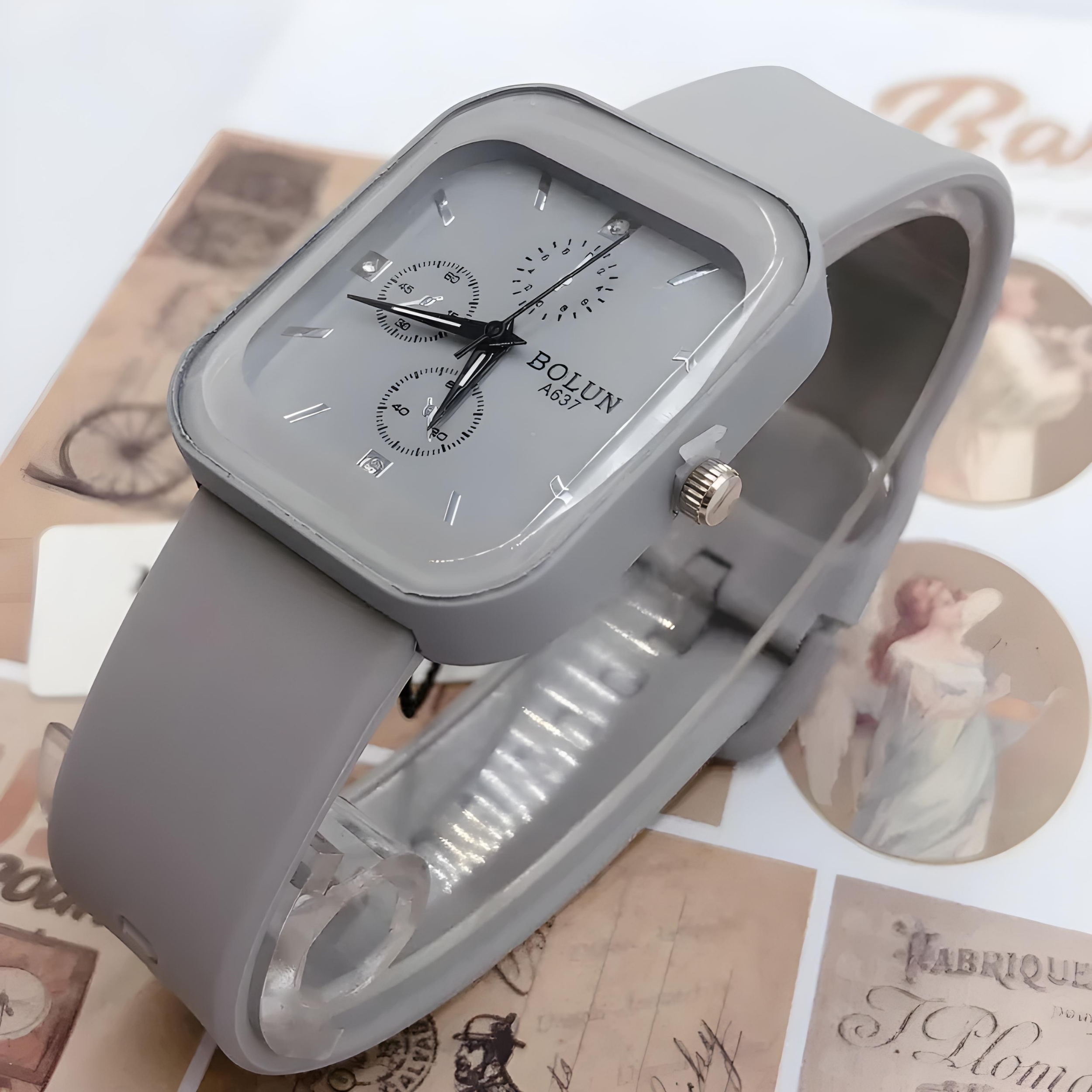 ساعت مچی عقربه ای بولون مدل تک موتوره