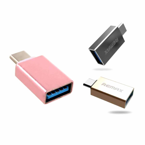 مبدل USB OTG به USB-C ریمکس مدل PLUS_3.0