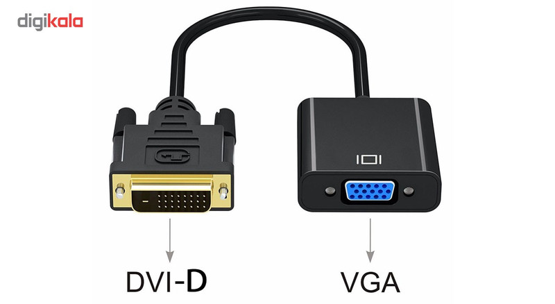 تبدیل DVI-D به VGA مدل D1