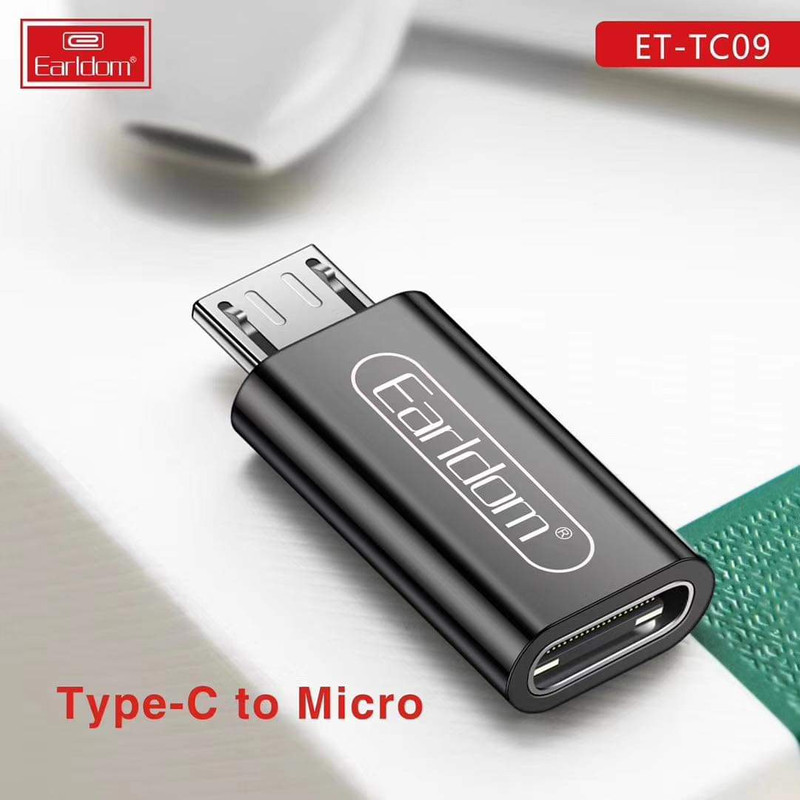 مبدل USB-C به MicroUSB  ارلدام مدل ET-TC09