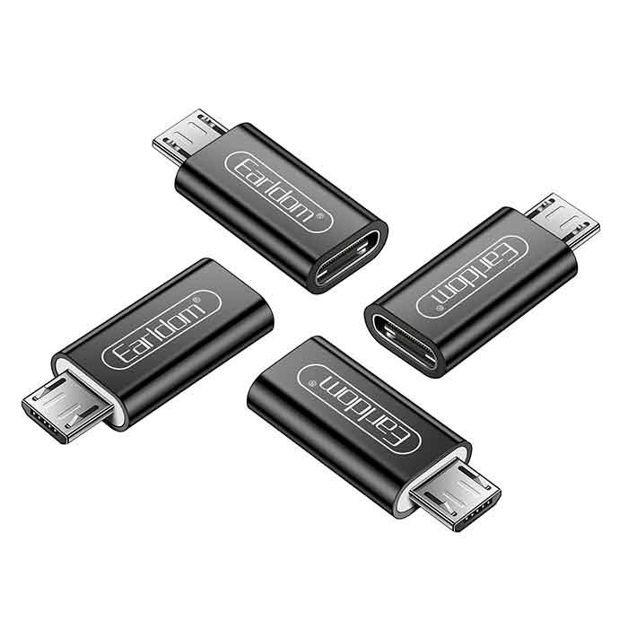 مبدل USB-C به MicroUSB  ارلدام مدل ET-TC09