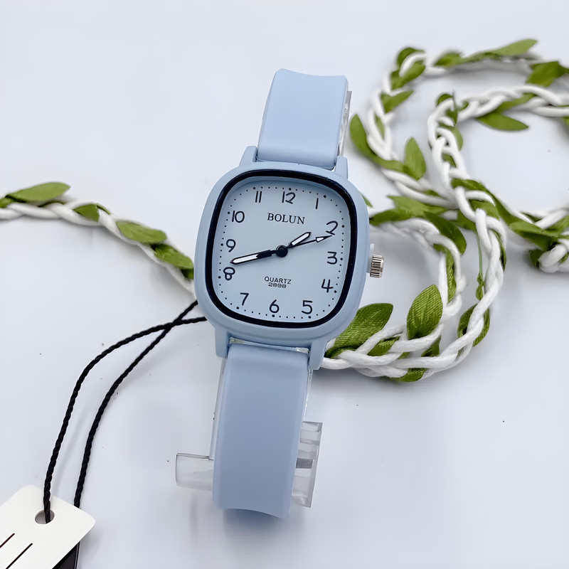 ساعت مچی عقربه ای بولون مدل بند ژله ای ضد حساسیت 5