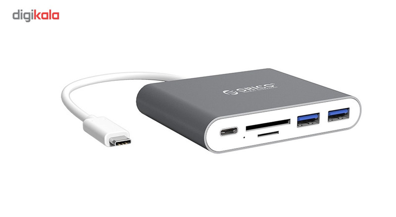 مبدل USB-C به USB و کارت خوان اوریکو مدل RCC2A