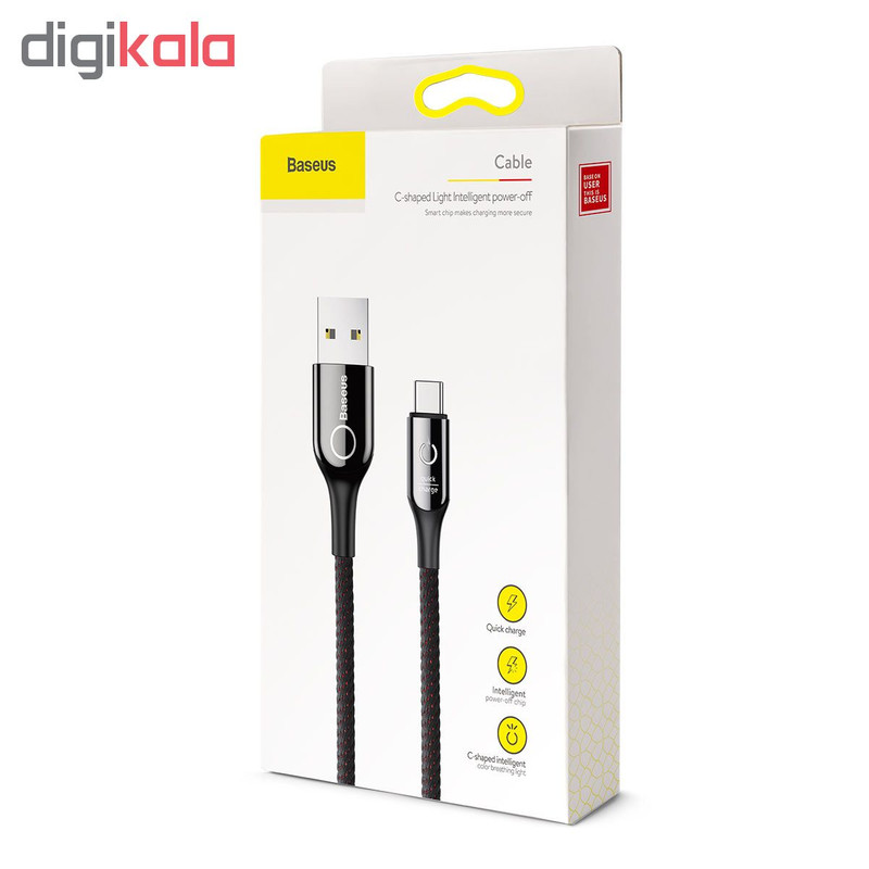 کابل تبدیل USB به USB-C باسئوس مدل CATCD-01 طول 1 متر