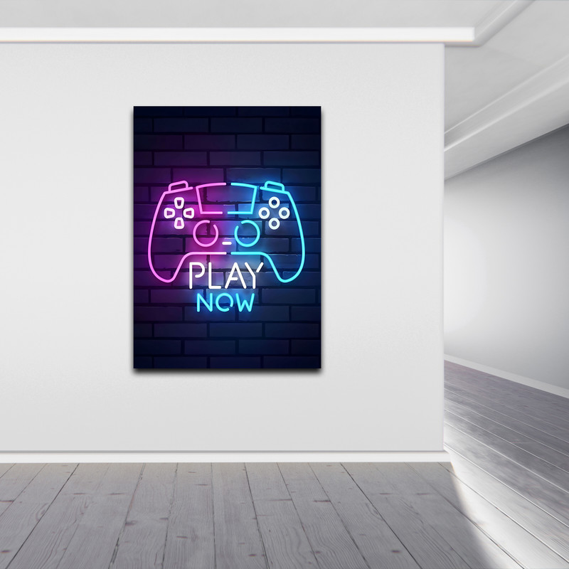 تابلو شاسی مدل گیمینگ طرح نئون کد 58