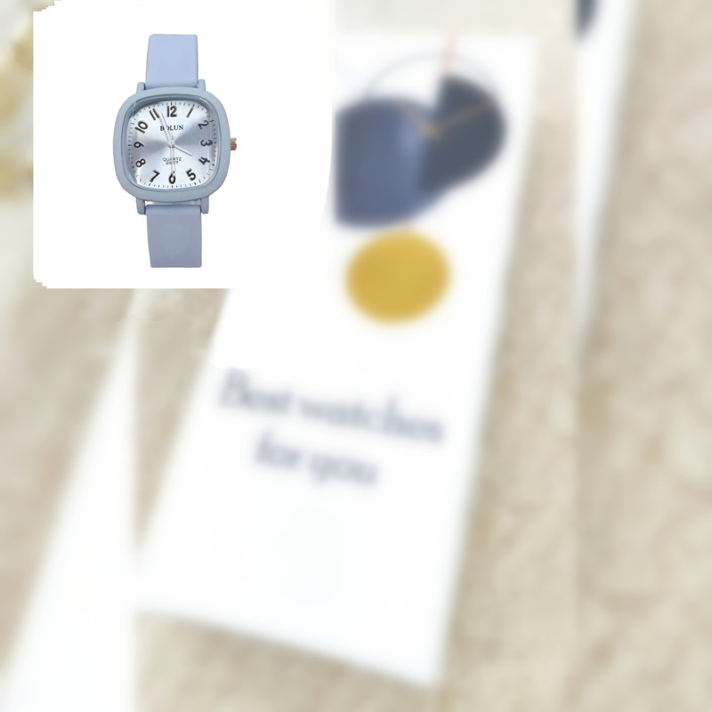 ساعت مچی عقربه ای بولون مدل بند پیو ضد آلرژی شیشه تراش 4