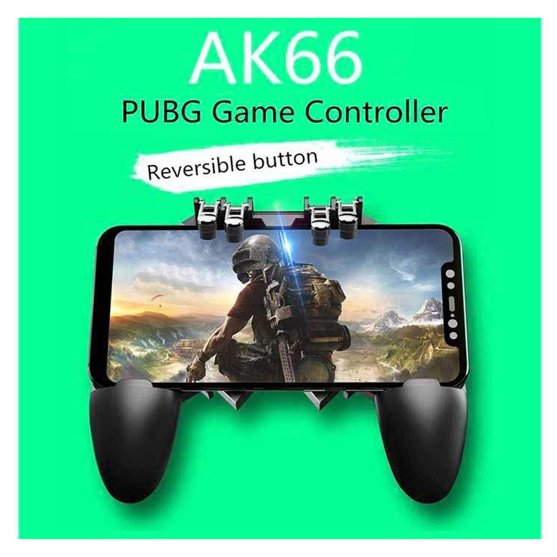 دسته بازی PubG ممو مدل AK66 به همراه آستین کنترل کننده انگشت