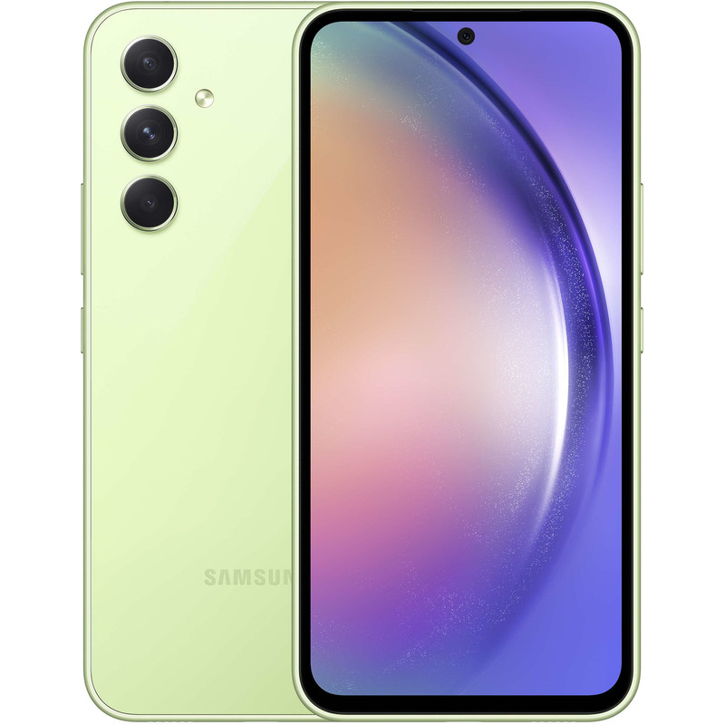 گوشی موبایل سامسونگ مدل Galaxy A54 5G دو سیم کارت ظرفیت 128 گیگابایت و رم 8 گیگابایت به همراه شارژر سامسونگ