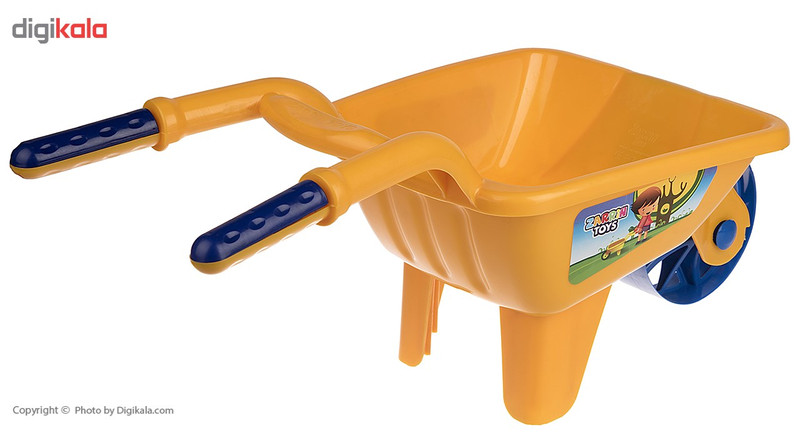 ست شن بازی زرین تویز مدل Wheelbarrows E2