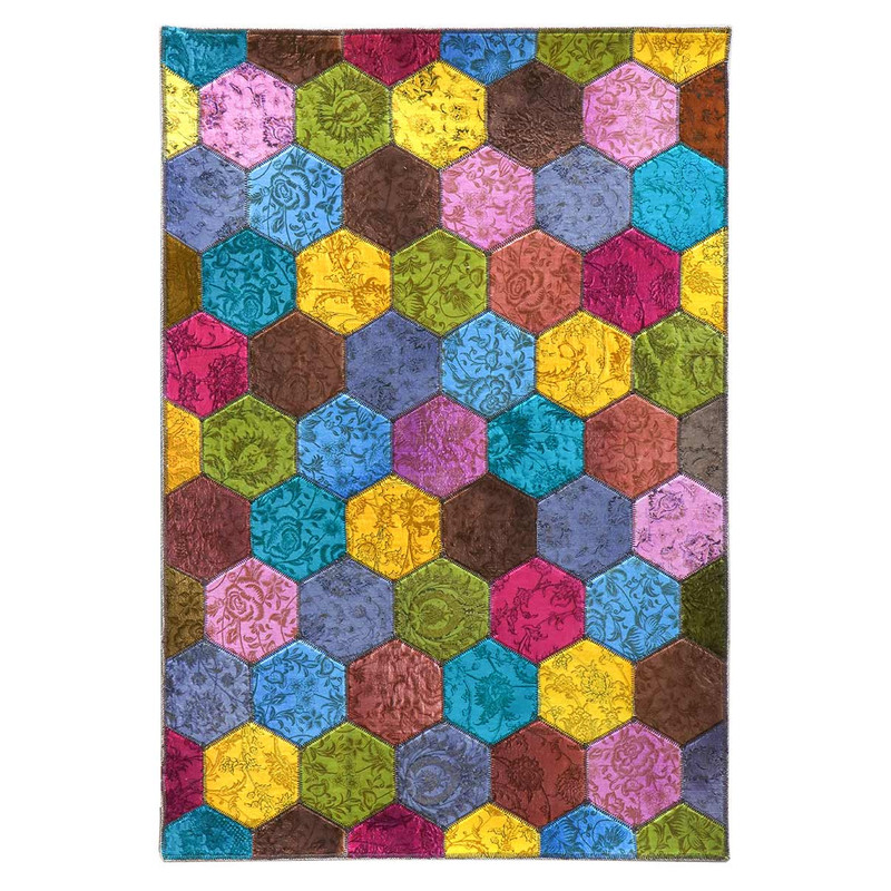 فرش پارچه ای مدل 103