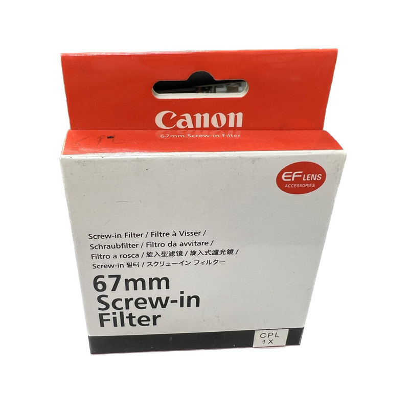 فیلتر لنز کانن مدل 67mm Screw-in Filter