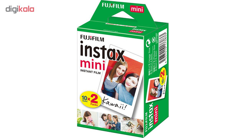 فیلم چاپ سریع مخصوص دوربین فوجی فیلم مدل 2×Instax mini 10