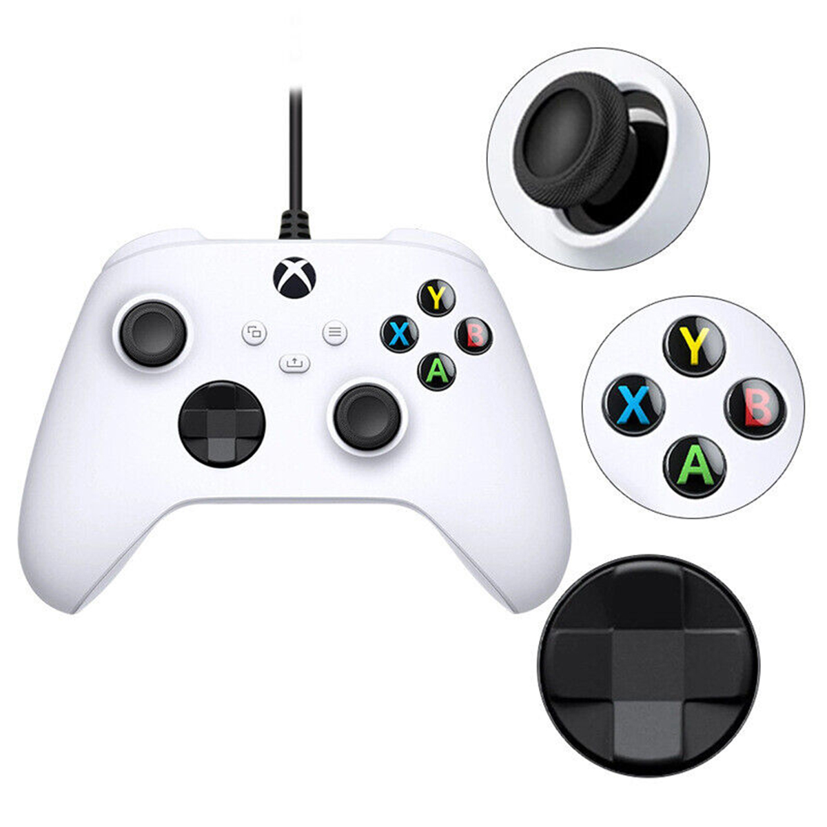 دسته بازی ایکس باکس سریز مدل WIRED CONTROLLER