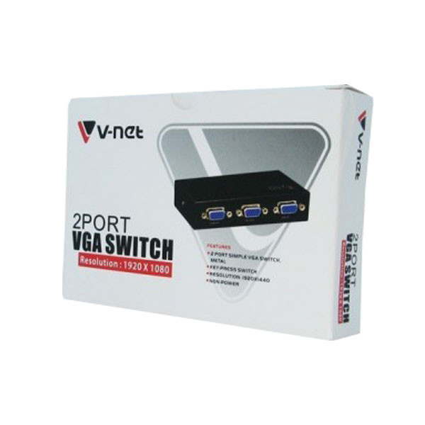 سوییچ دو پورت VGA وی نت مدل V710