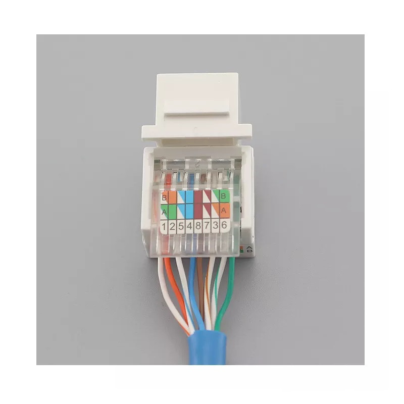  کیستون Cat6 مدل CT600 بسته 5 عددی