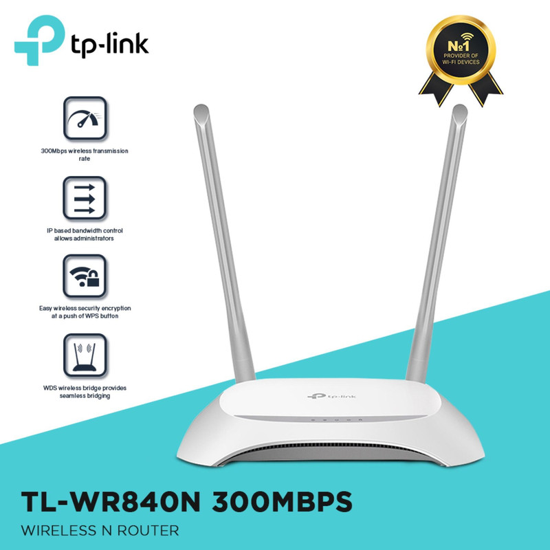 اکسس پوینت و گسترش دهنده محدوده بی‌سیم تی پی-لینک مدل TL-WR840N