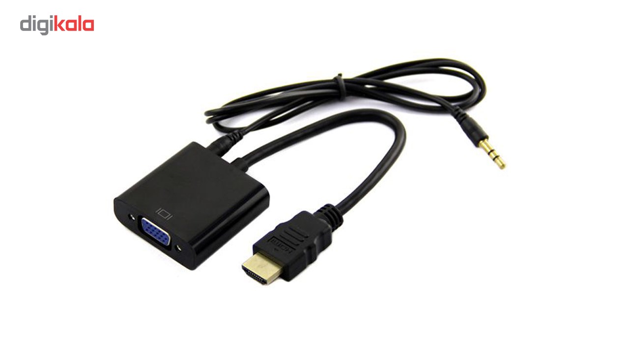 مبدل HDMI به VGA مدل ST با کابل صدا