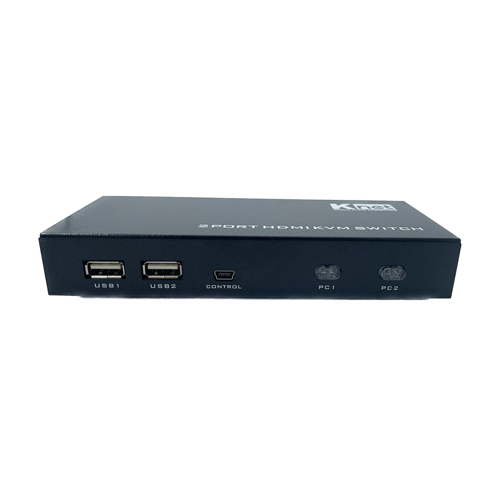 سوییچ HDMI KVM دو پورت کی نت مدل K-SWKH402