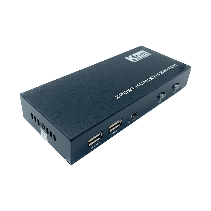 سوییچ HDMI KVM دو پورت کی نت مدل K-SWKH402