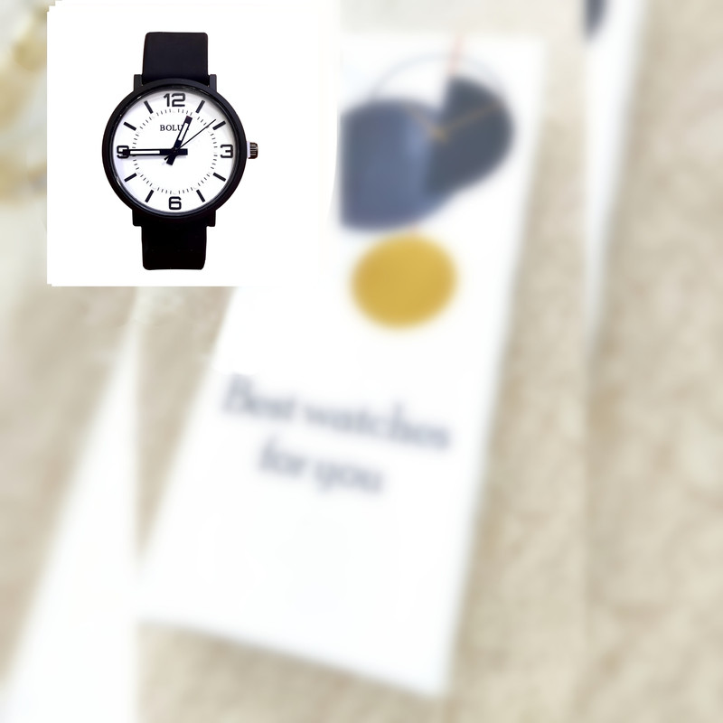 ساعت مچی عقربه ای بولون مدل بند پیو ضد آلرژی کد 1