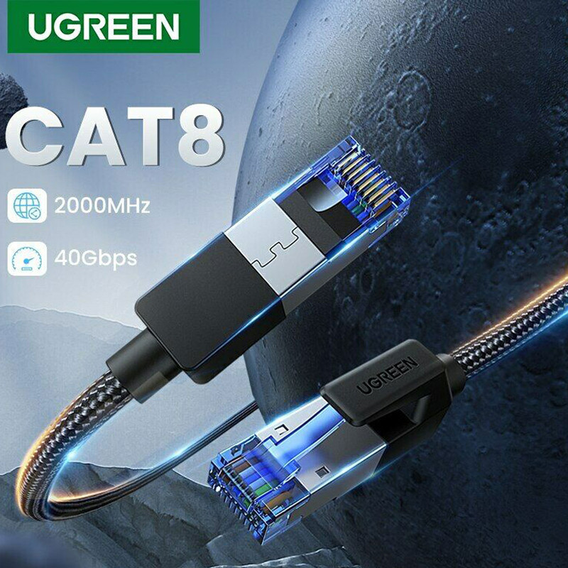 کابل شبکه CAT8 یوگرین مدل NW153 طول 2 متر