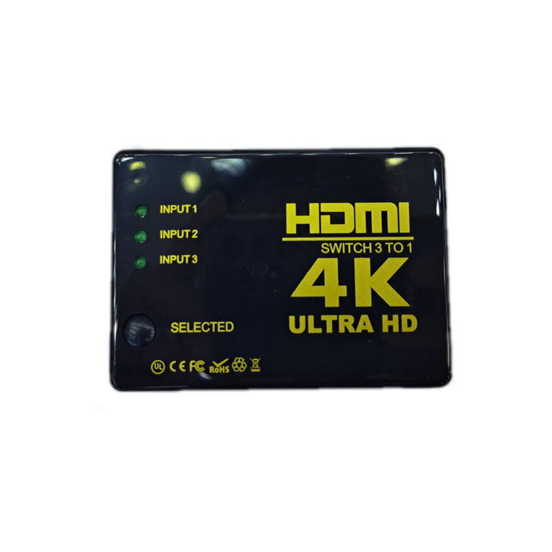 هاب سوئیچ 3 پورت HDMI مدل 4K