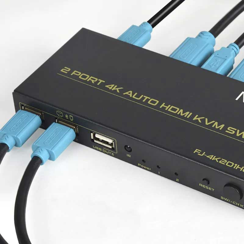 سوییچ دو پورت HDMI KVM  نت پیل مدل 4K201HUK