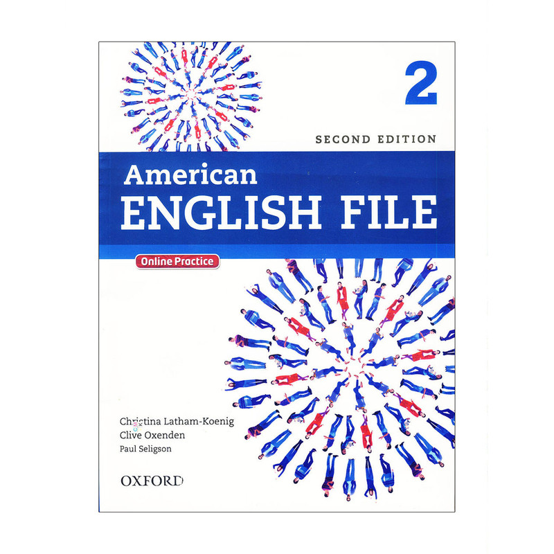 کتاب American English File اثر جمعی از نویسندگان انتشارات زبان مهر 6 جلدی