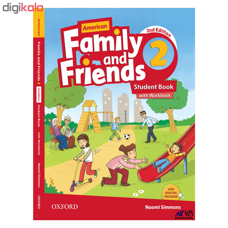 کتاب AMERICAN FAMILY AND FRIENDS 2 اثر NAOMI SIMMONS انتشارات رهنما