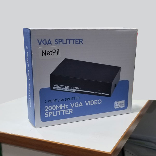 اسپلیتر 1 به 2 VGA نت پیل مدل VGA-2002