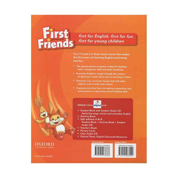 کتاب First Friends 3 اثر Susan Lannuzzi انتشارات Oxford