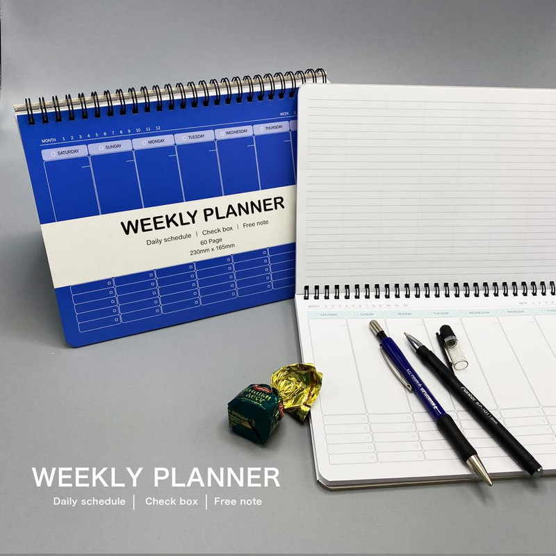 دفتر برنامه ریزی همیشه مدل Weekly Planner