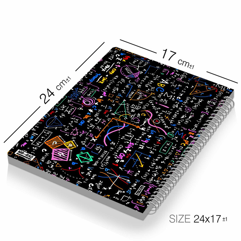 دفتر مشق مستر راد مدل دفتر ریاضی کد math 1719