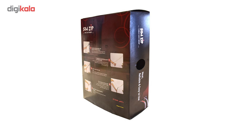 نظم دهنده سیم و کابل سیم زیپ مدل Easy Wrap به طول 2 متر